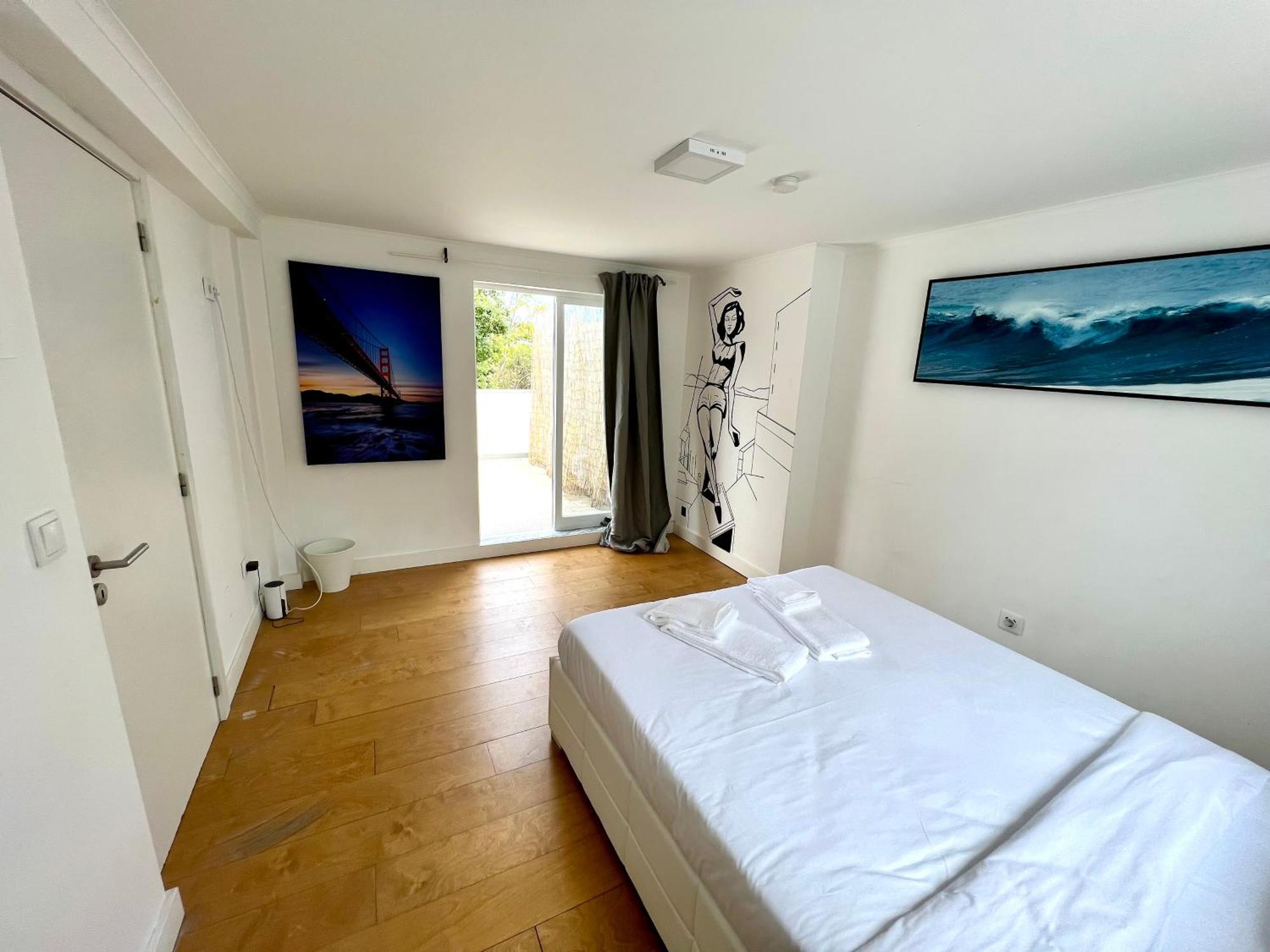 Oeiras Beach Private Room 9 - Double Bedroom With Shared Bathroom & Terrace Dış mekan fotoğraf